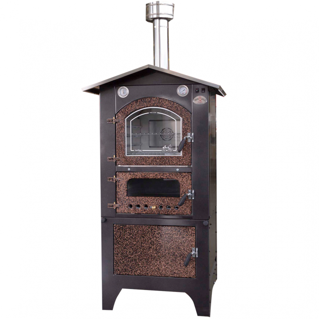 Pandora Series Outdoor Wood Oven With Base Storage Shop Ovens